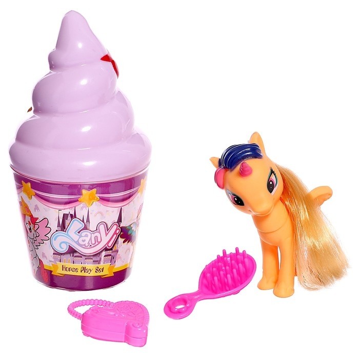 Игрушка «Пони, мороженое, МИКС