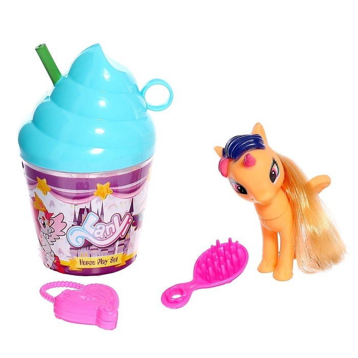 Игрушка «Пони, мороженое, МИКС