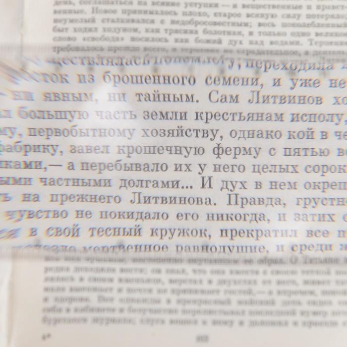 Лупа-закладка 3х, линейка 15 см, микс (Цена за 2 шт.)