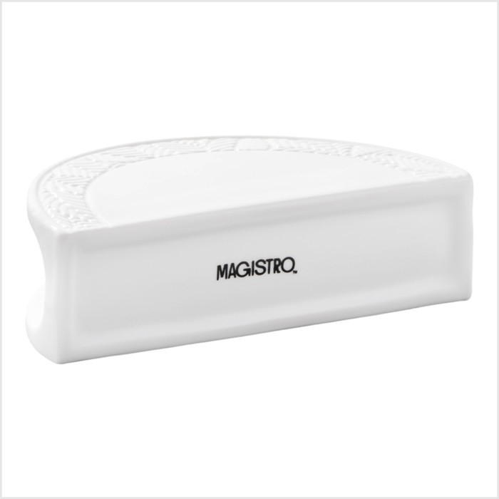 Салфетница Magistro Crotone, 13×3.8×7 см, фарфор, белая