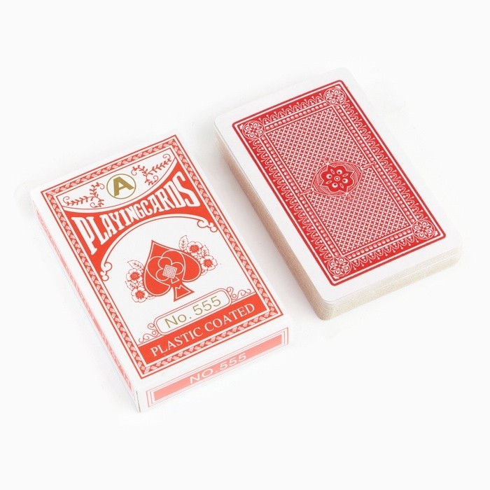 Покер, набор для игры: 3 кубика, карты 54 шт.