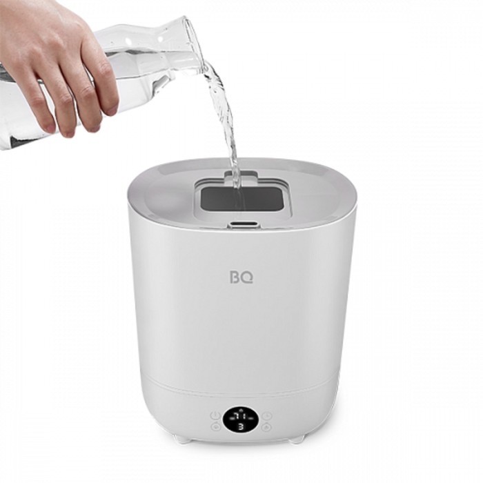 Увлажнитель воздуха BQ HDR2002, ультразвуковой, 23 Вт, 3 л, до 10-20 м², белый