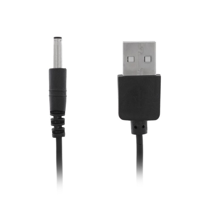 Кабель универсальный Luazon, разъем 3.5 - USB, 0.5 м, чёрный (Цена за 2 шт.)