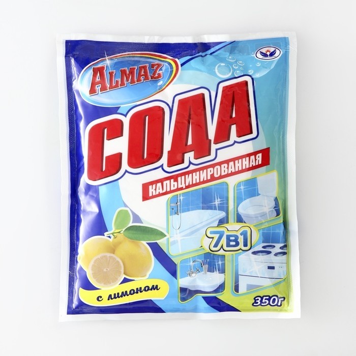 Сода кальцинированная Almaz, лимон, 350 г (Цена за 2 шт.)