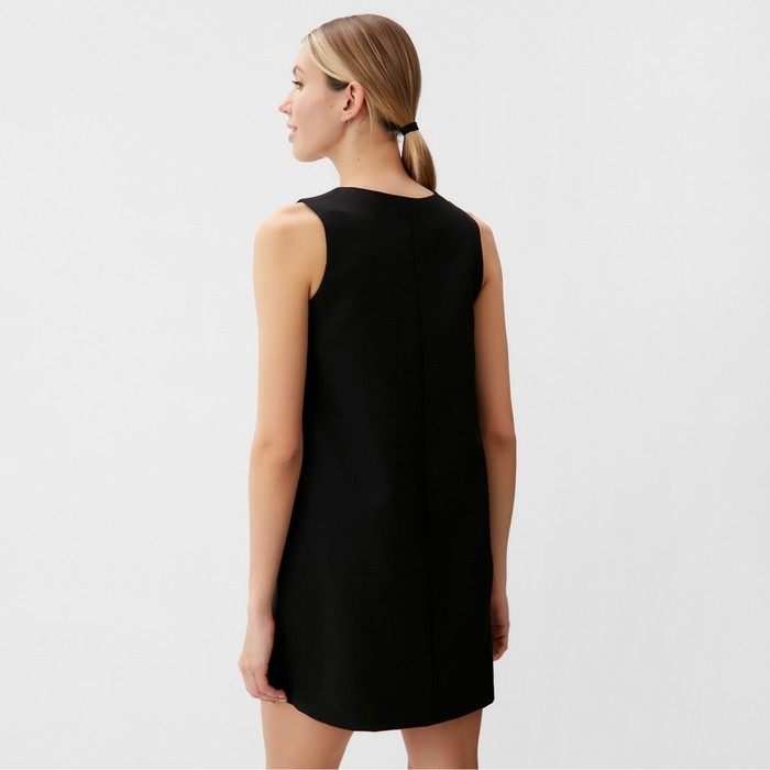 Платье женское гипюр MINAKU :Party Dress,цвет черный