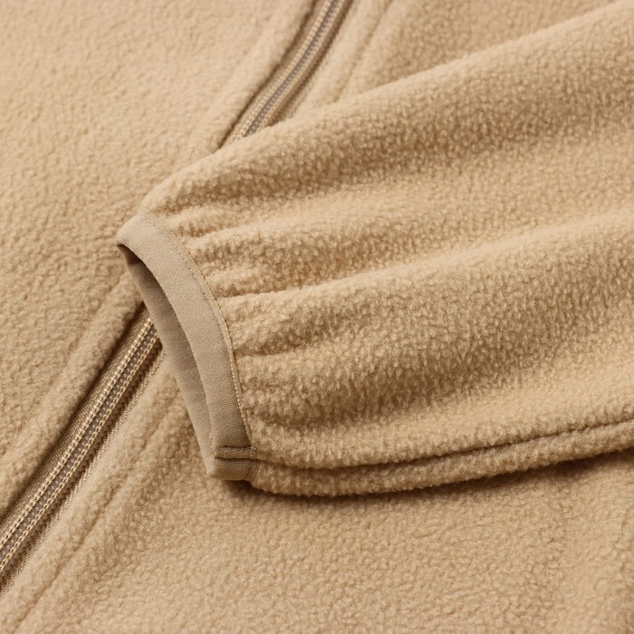 Детская кофта на молнии KAFTAN, бежевая, размер 28 (86-92 см)