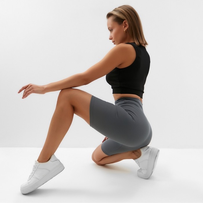 Велосипедки спортивные женские MINAKU цвет графит