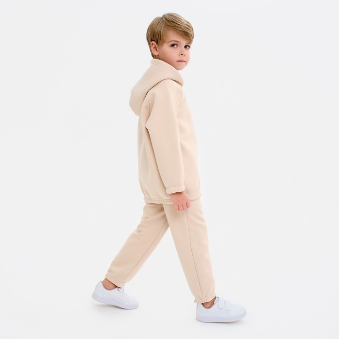 Худи детское MINAKU: Basic Line KIDS, бежевое
