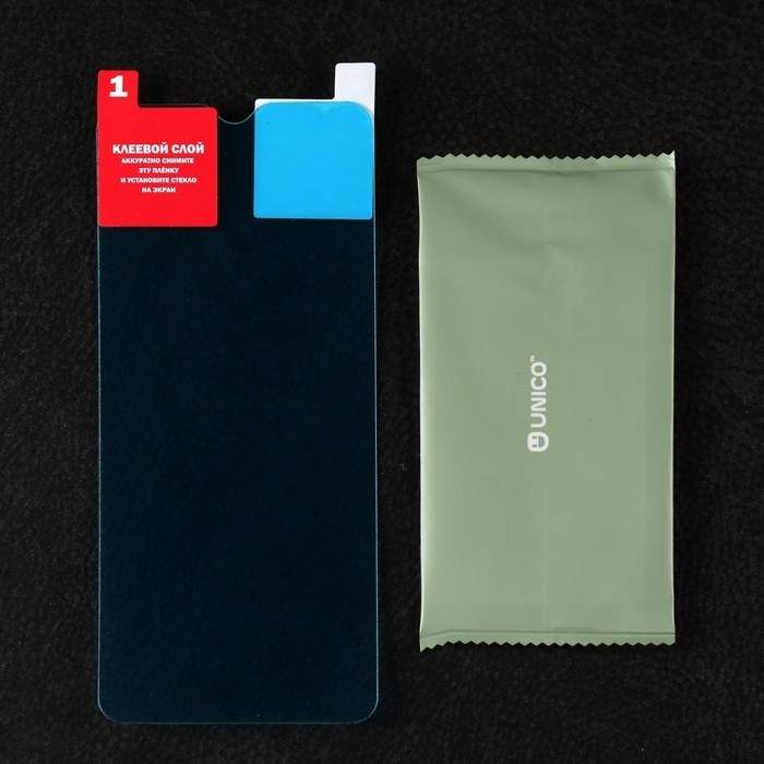 Защитное стекло Krutoff, для Xiaomi Poco C40, гибридное, полный клей