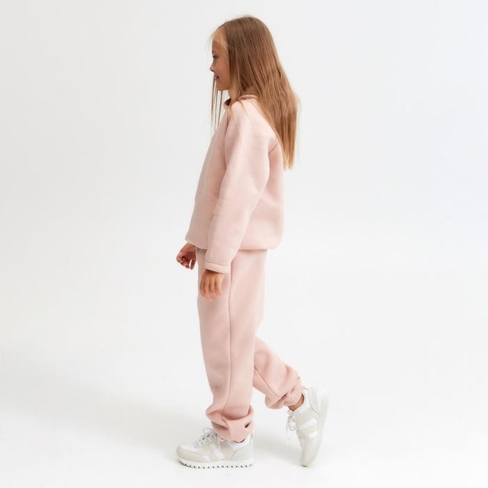 Худи детское MINAKU: Basic Line KIDS, пудровое