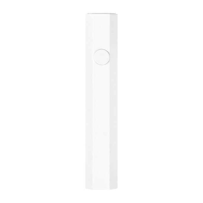 Лампа для маникюра LUF-08, UV/LED, 1 диод, 3 Вт, от батареек, белая