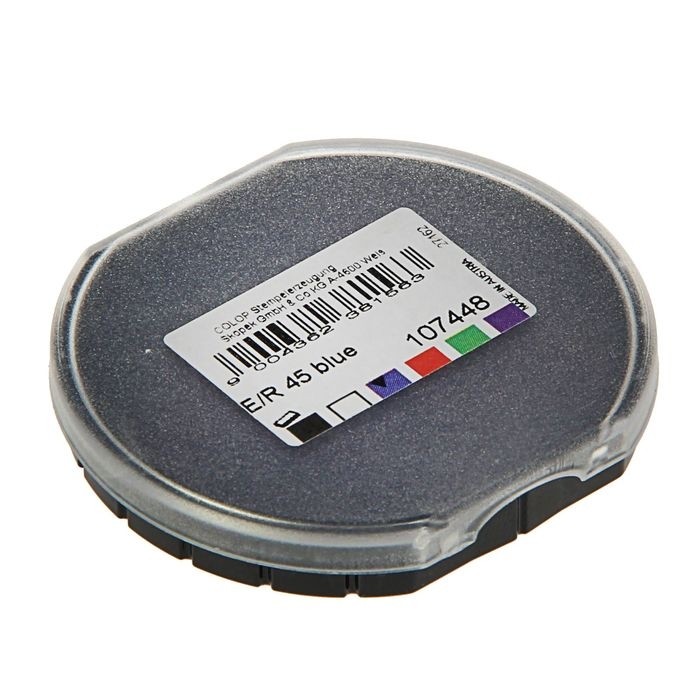 Сменная штемпельная подушка COLOP E/R45 для Printer R45, Printer R45-Dater, R2045, синяя (Цена за 5 шт.)