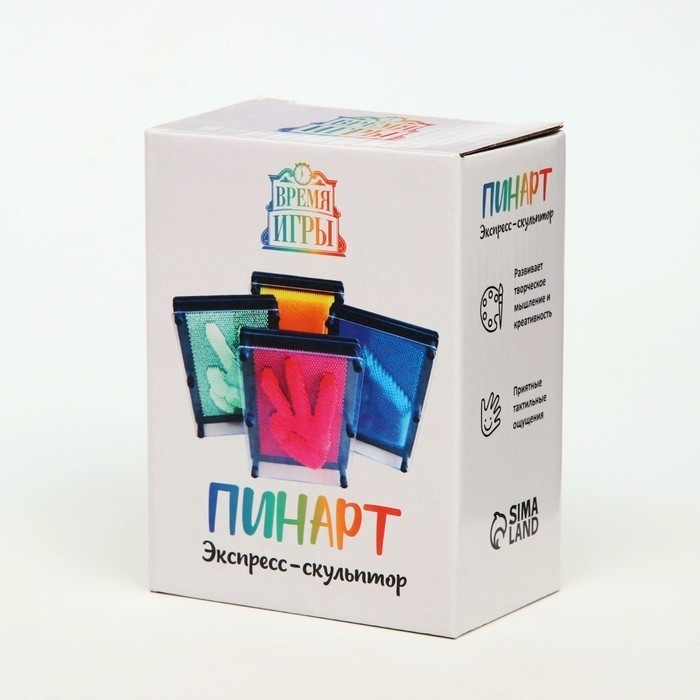 Игрушка антистресс PinART, экспресс скульптор 3D, 9.5×12.5см
