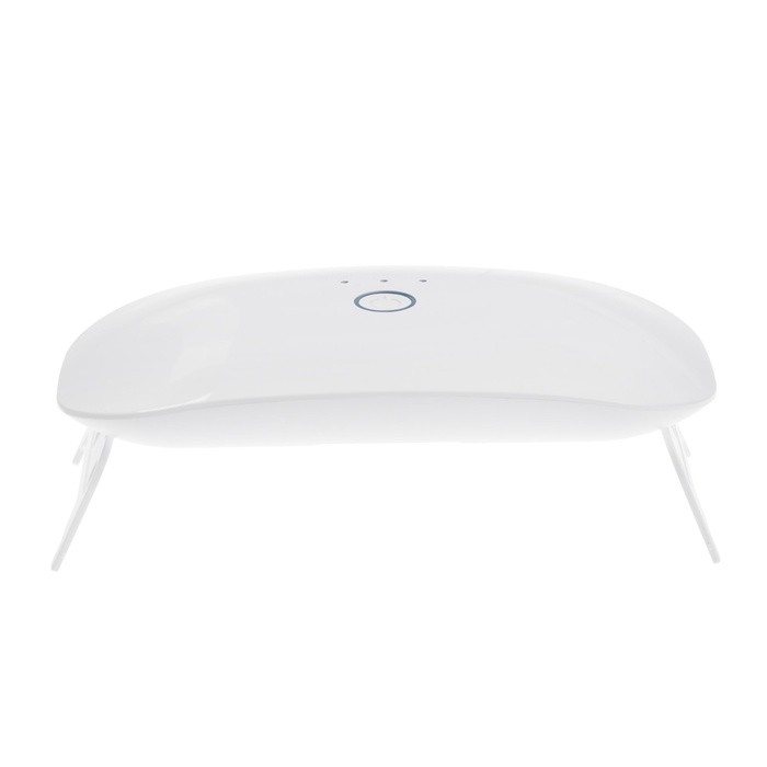 Лампа для маникюра, LED, 18 диодов, 3 Вт, таймер, USB, белая