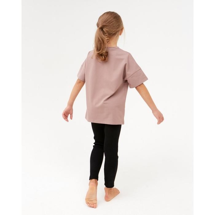 Лосины для девочки MINAKU: Casual Collection KIDS цвет чёрный, рост 104
