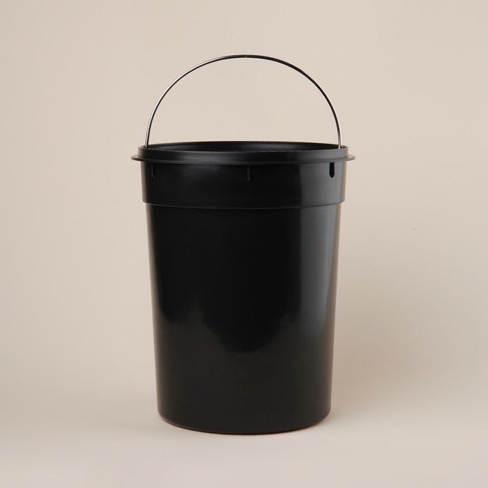 Ведро для мусора SL Home, 5 л, 28×21×31 см, бежевое
