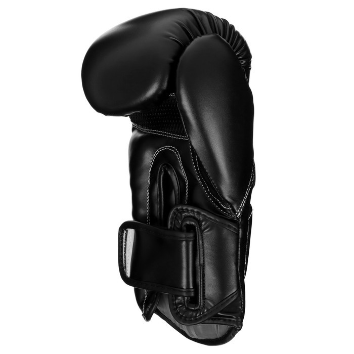 Перчатки боксёрские FIGHT EMPIRE, PREMIUM, чёрные, размер 10 oz