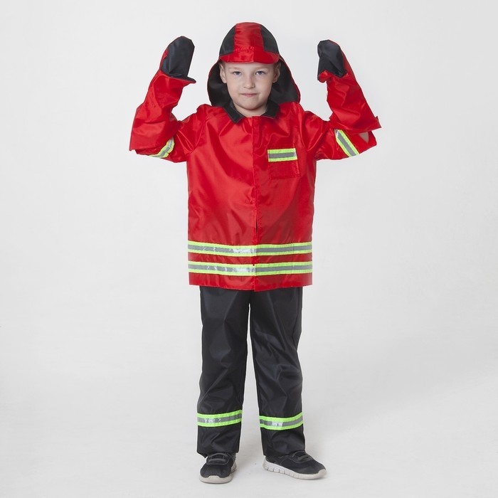 Карнавальный костюм «Пожарный», 5-7 лет
