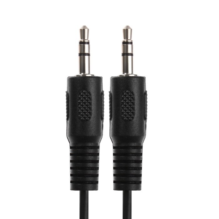 Кабель Cablexpert Jack, Jack 3.5(м) - Jack 3.5(м), для микрофонов и наушников, 3 м, черный