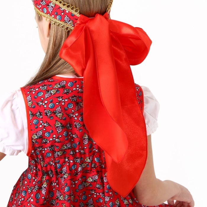 Карнавальный костюм «Хороводный», хлопок, р. 30, рост 110-116 см