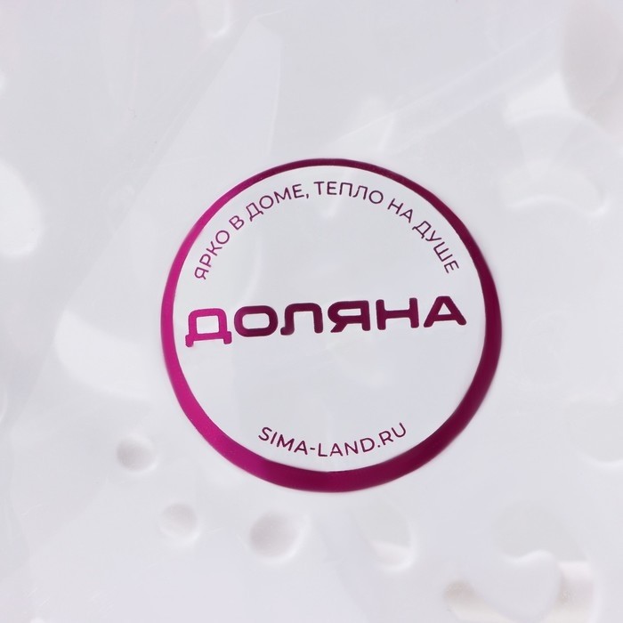 Блюдо для торта и пирожных 2-х ярусное Доляна «Кружево», d=22.5 см, 37×22.5×19.5 см, белое