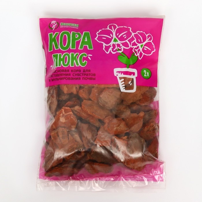 Кора ангарской сосны Люкс, 2 л. (Цена за 2 шт.)