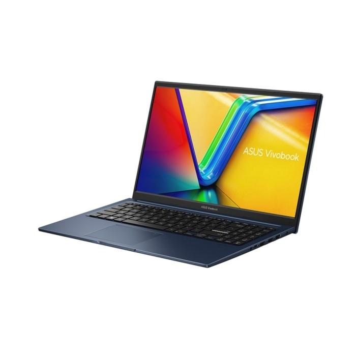 Ноутбук Asus VivoBook X1504ZA, 15.6", i3 1215U, 16 Гб, SSD 512 Гб, UHD, noOS, синий