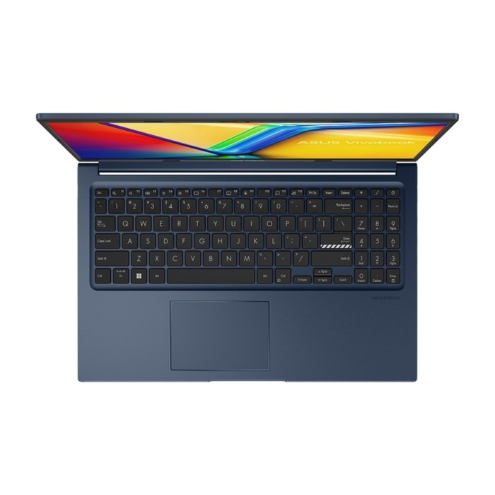 Ноутбук Asus VivoBook X1504ZA, 15.6", i3 1215U, 16 Гб, SSD 512 Гб, UHD, noOS, синий