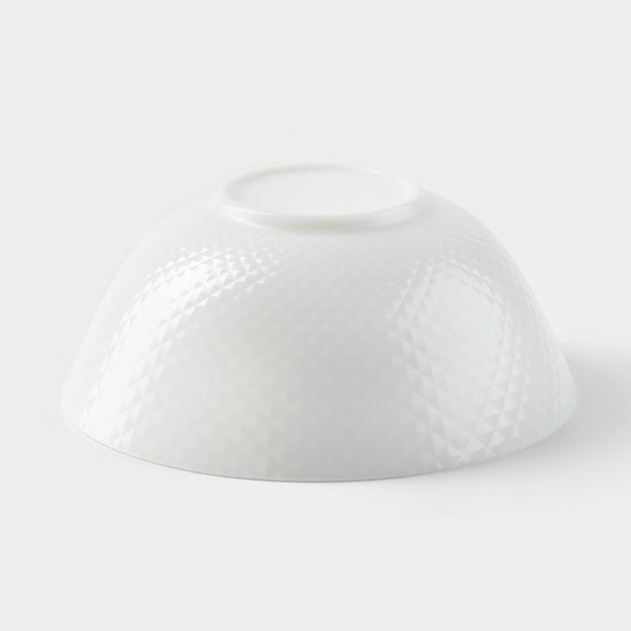 Салатник Luminarc DIWALI PRECIOUS, 900 мл, d=18 см, стеклокерамика, белый (Цена за 6 шт.)