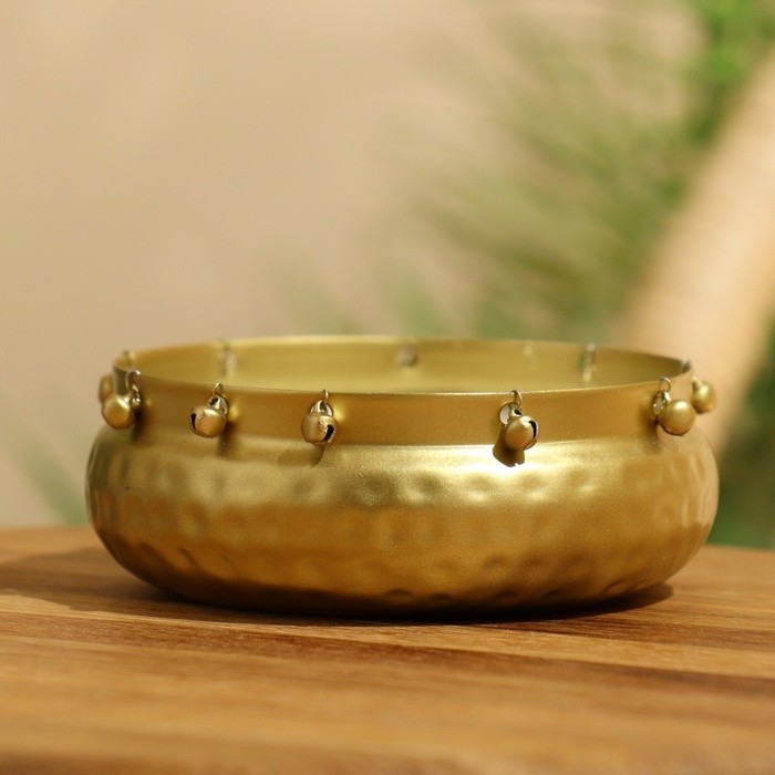 Свеча ароматическая Ghungroo ourli, 120 г, соевый воск, sage & cedar