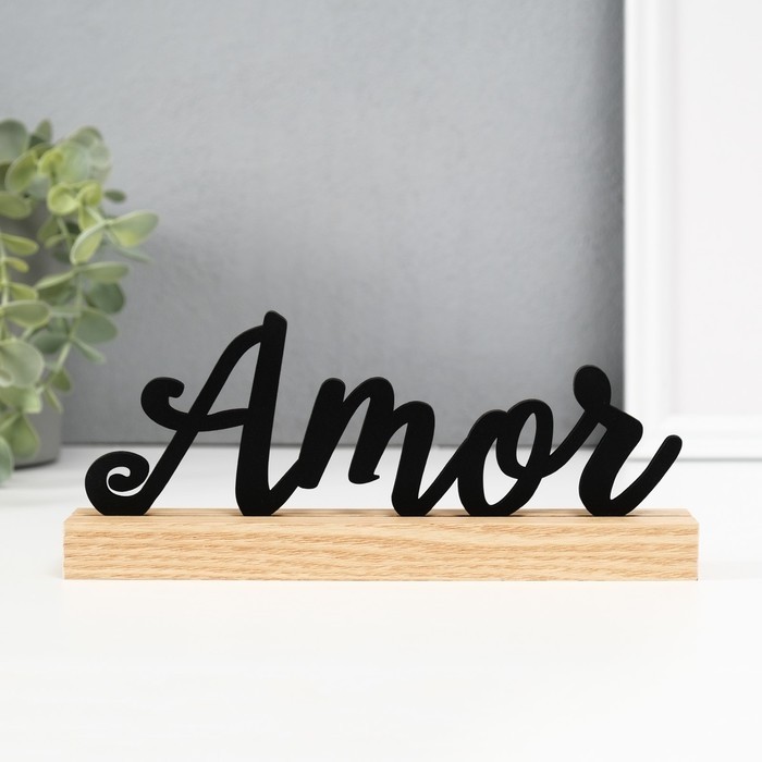 Фигурка Amor, дерево, 3×24.5×10 см