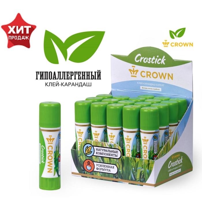 Клей-карандаш Crown Expert, 15г (Цена за 3 шт.)