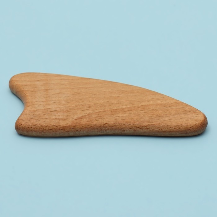 Массажёр Гуаша «Сердце», 11 × 5 см, деревянный (Цена за 2 шт.)
