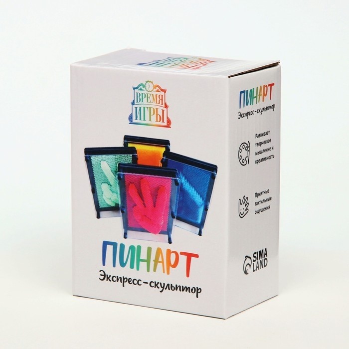 Игрушка антистресс PinART, экспресс скульптор 3D, 9.5×12.5см