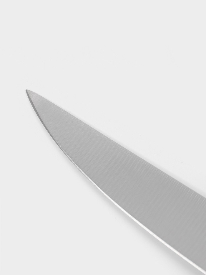 Нож кухонный обвалочный Sharp, лезвие 15.2 см, нержавеющая сталь, чёрная ручка