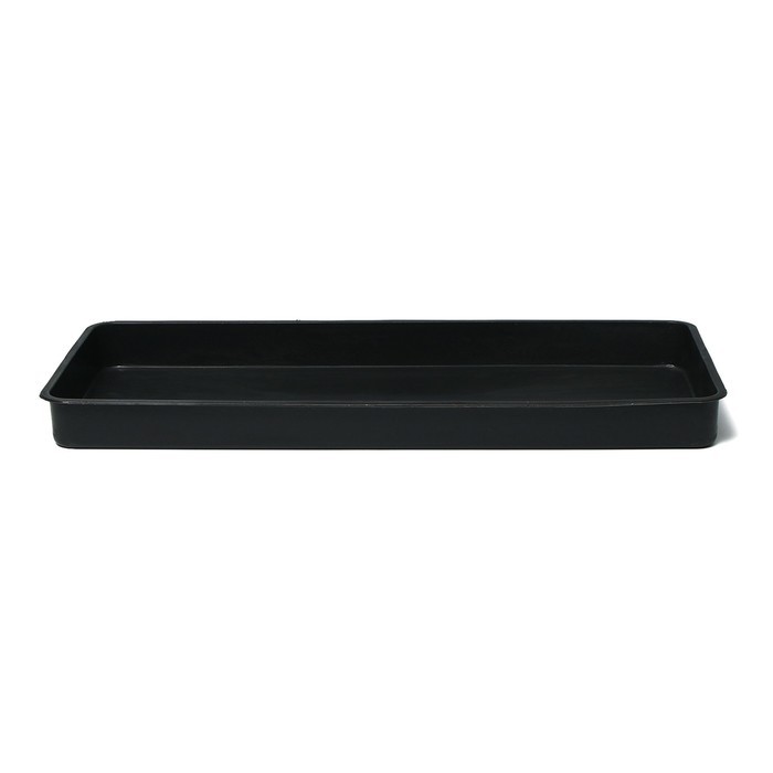 Поддон для рассады, 43×17×3 см, полипропилен, цвет МИКС, Greengo
