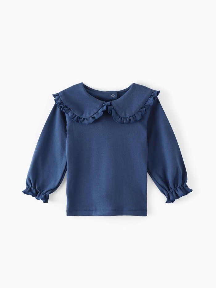Кофточка для девочки Крошка Я BASIC LINE, синяя