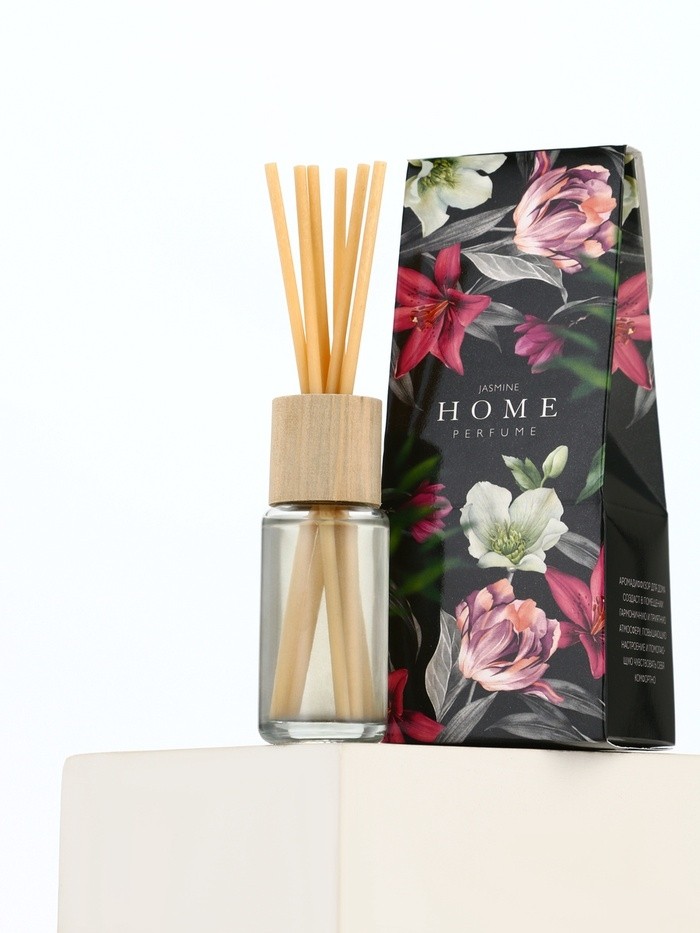 Диффузор ароматический Home perfume, аромат жасмин, 30 мл.