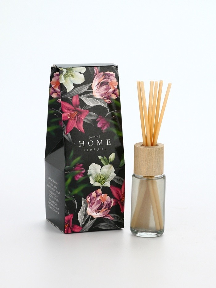 Диффузор ароматический Home perfume, аромат жасмин, 30 мл.