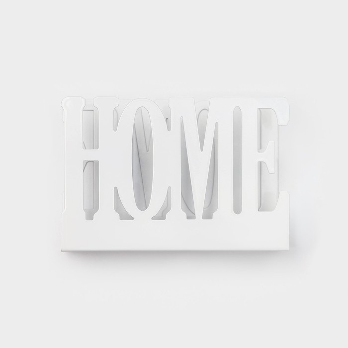 Салфетница Доляна Home, 15×4×10 см, белая