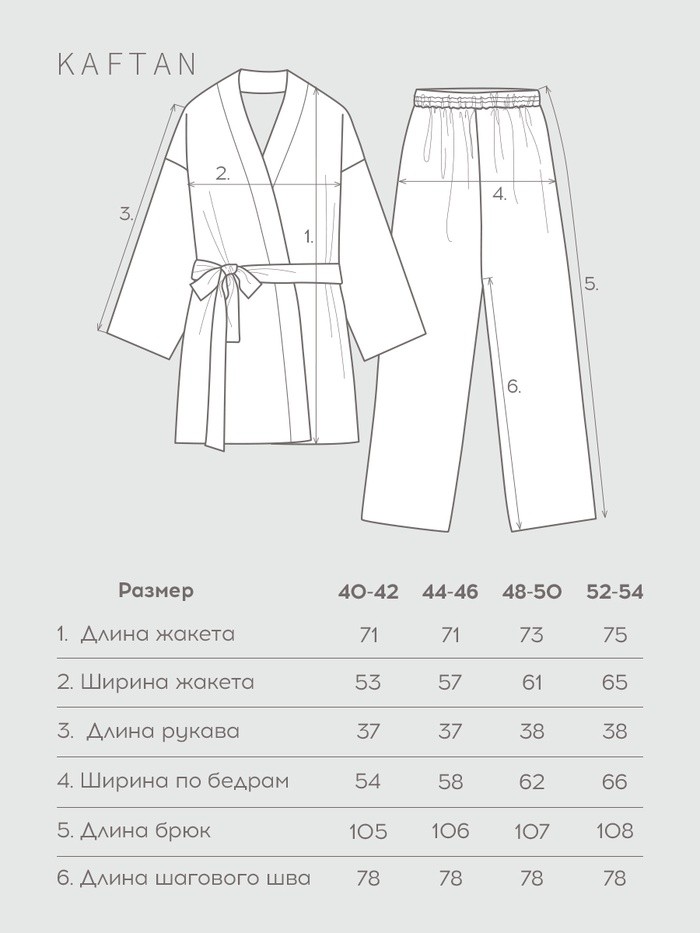 Костюм женский (жакет и брюки) KAFTAN «Бархат», розовый