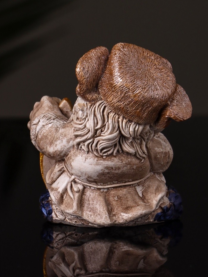 Фигурка-оберег «Домовой», гипс, 4.5×6.5×7 см