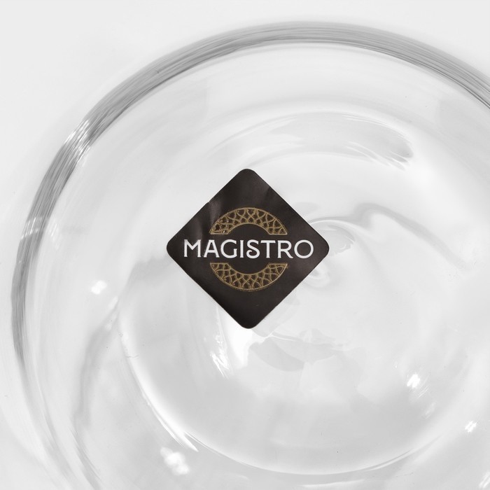 Стакан с двойными стенками Magistro «Олд фэшн», 350 мл, стекло