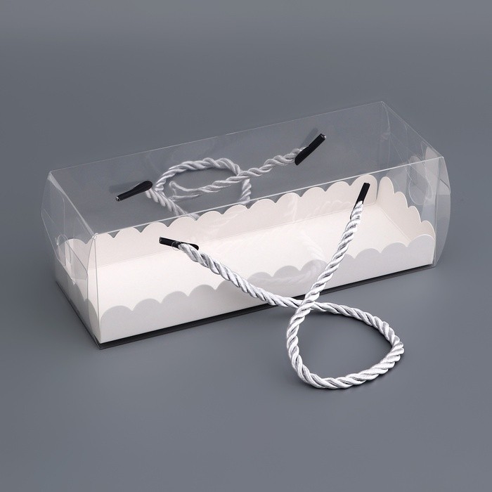 Коробка под рулет, белая 18.5×6.5×6.5 см