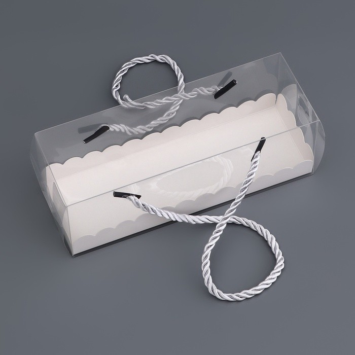 Коробка под рулет, белая 18.5×6.5×6.5 см