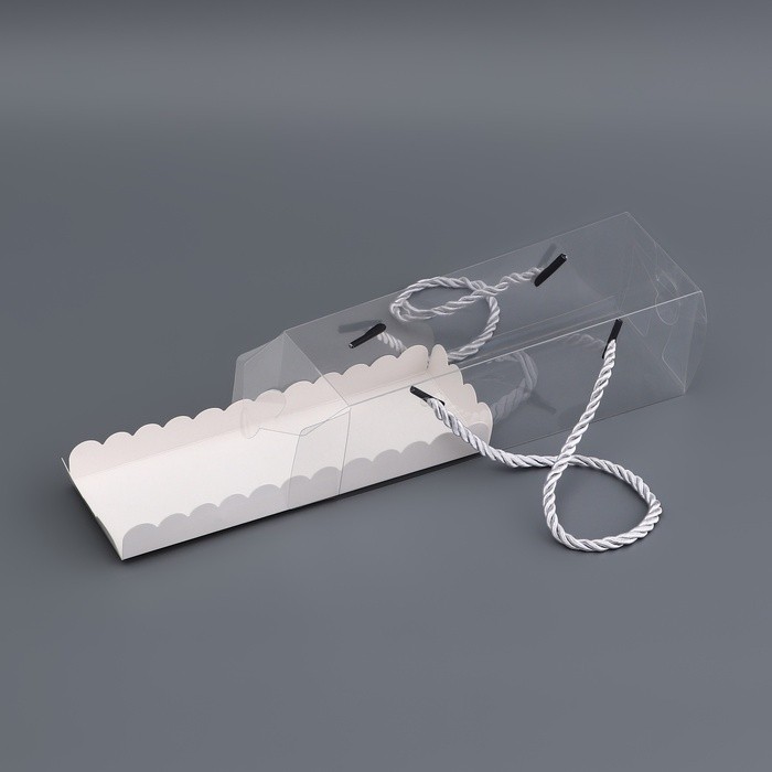 Коробка под рулет, белая 18.5×6.5×6.5 см