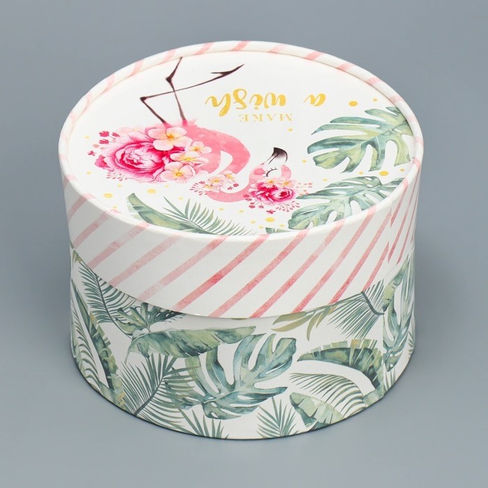 Коробка подарочная, упаковка, Make a wish, 12 х 8 см