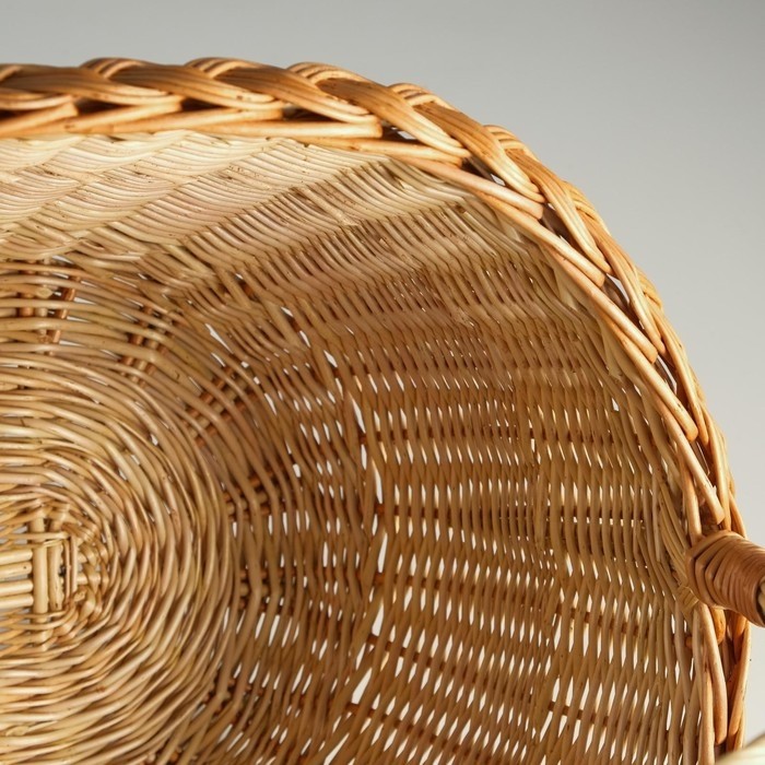 Корзина плетёная «Щедрая осень», 20 л, дно 32×24 см, верх 44×35 см, Н24/40 см