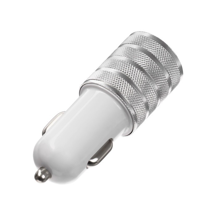Автомобильное зарядное устройство, 2 USB, 2.1 А/1 А, МИКС (Цена за 2 шт.)