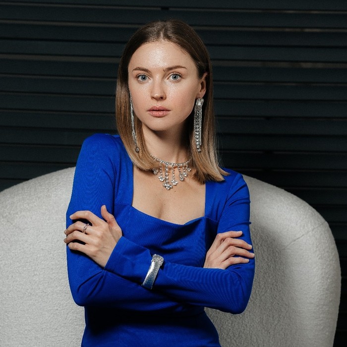 Кольцо «Звенья» тренд, цвет серебро, безразмерное